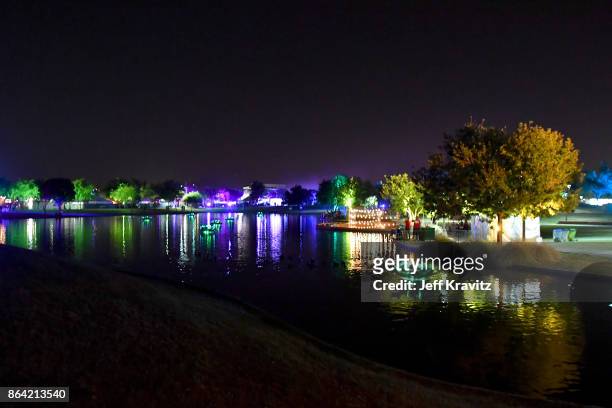 View of the general atmosphere during day 1 of the 2017 Lost Lake Festival on October 20, 2017 in Phoenix, Arizona.