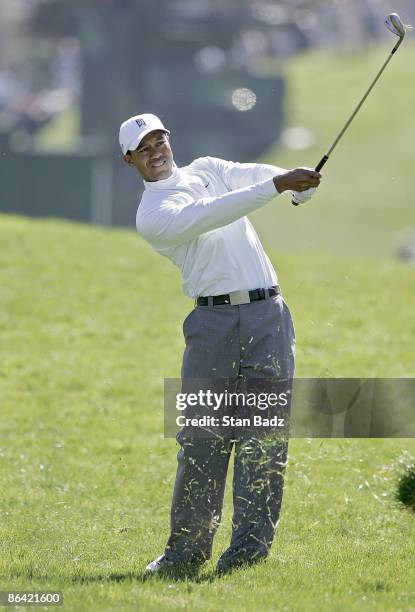 Tiger Woods during the first round of the 2006 Accenture Match Play Championship at the La Costa Resort & Spa in Carlsbad, California on February 22,...