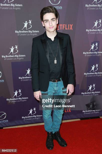 Music artist RJ Word attends the Big Brothers Big Sisters Of Greater Los Angeles' 2017 Big Bash Live With Travis And Kelly at The Beverly Hilton...