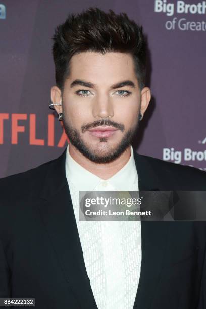 Music Artist Adam Lambert attends the Big Brothers Big Sisters Of Greater Los Angeles' 2017 Big Bash Live With Travis And Kelly at The Beverly Hilton...