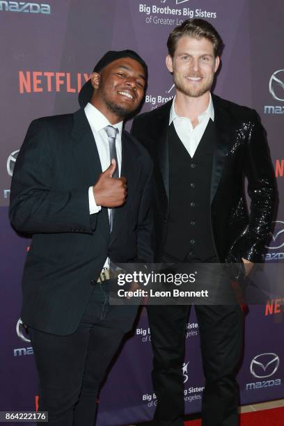 Lyrik and actor Travis Van Winkle attends the Big Brothers Big Sisters Of Greater Los Angeles' 2017 Big Bash Live With Travis And Kelly at The...