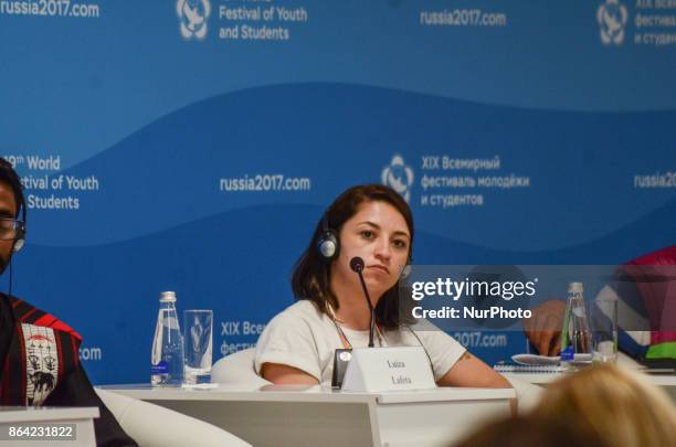 Luiza Lafeta - Brazil, Secretary of the Union Association of the Students. BRICS panel discussion youth and students league For the first time, BRICS...