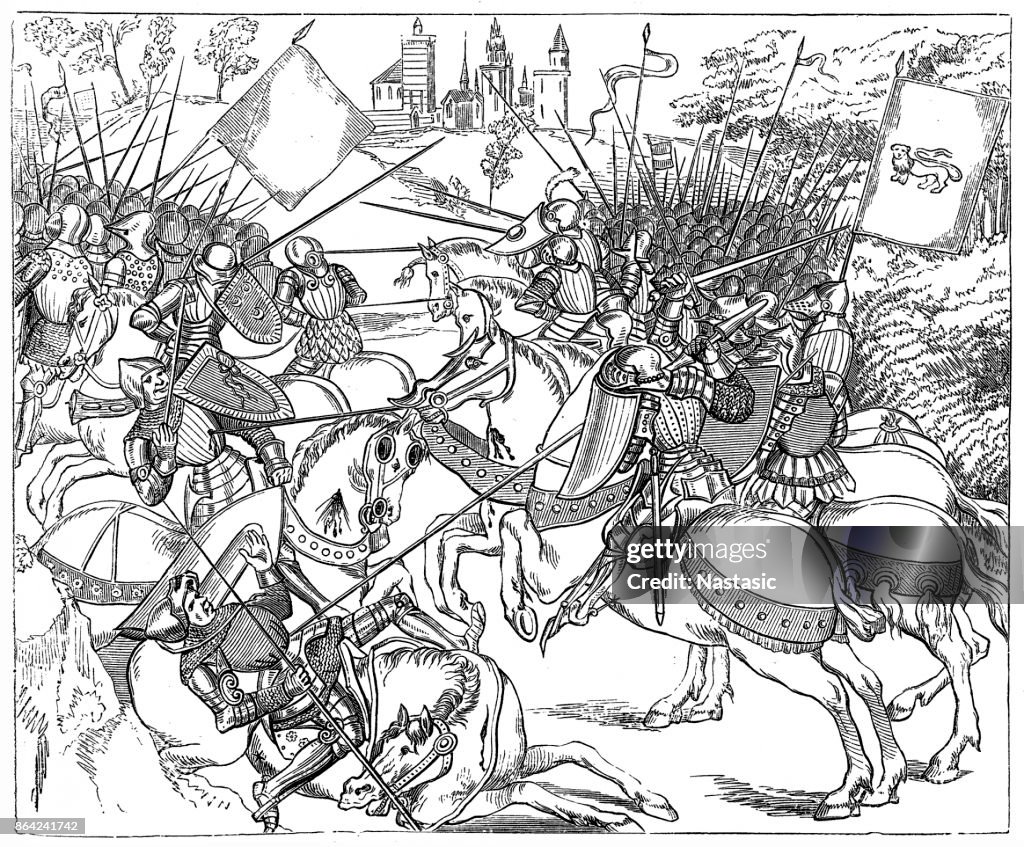 The battle of Crecy