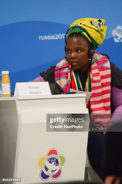 Bavelile Hlongwa - South Africa. BRICS panel discussion youth and students league For the first time, BRICS youth and students league pannel...