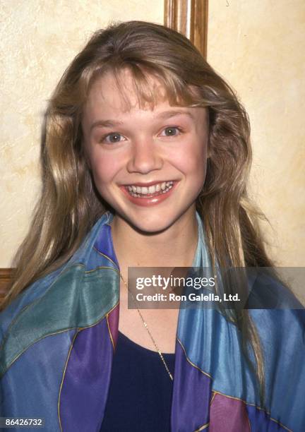 Actress Ariana Richards attends the 15th Annual Youth in Film Awards on February 5, 1994 at Sportmen's Lodge in Studio City, California.