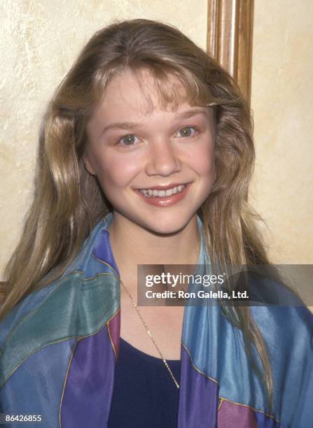 Actress Ariana Richards attends the 15th Annual Youth in Film Awards on February 5, 1994 at Sportmen's Lodge in Studio City, California.