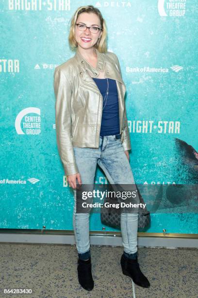 Actress Chantelle Albers arrives at the Opening Night Of "Bright Star" at Ahmanson Theatre on October 20, 2017 in Los Angeles, California.