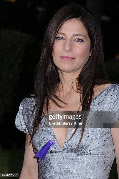 Actress Catherine Keener arrives at the Los Angeles Premiere "The Soloist" at Paramount Studios on April 19, 2009 in Los Angeles, California.