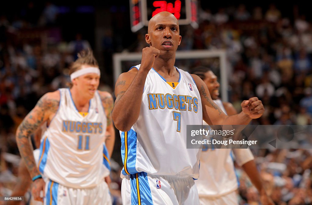 Dallas Mavericks v Denver Nuggets, Game 2