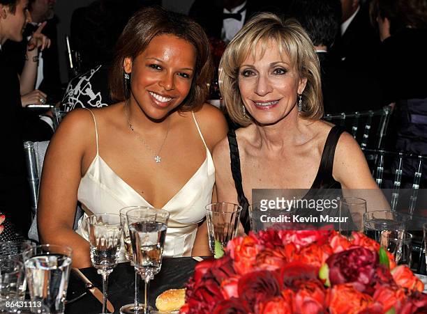 Andrea Mitchell attends the Time's 100 Most Influential People in the World Gala at Rose Hall - Jazz at Lincoln Center on May 5, 2009 in New York...