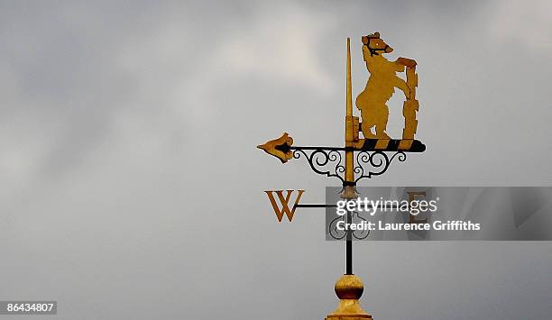 The Warwickshire weather vane during the LV County Championship Division One match between Warwickshire and Yorkshire at Edgbaston on May 6, 2009 in...