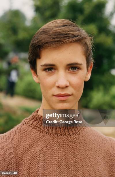 Wil Wheaton, star of "Star Trek: The Next Generation," poses during a 1987 Burbank, California, photo portrait session. Wheaton played the young...