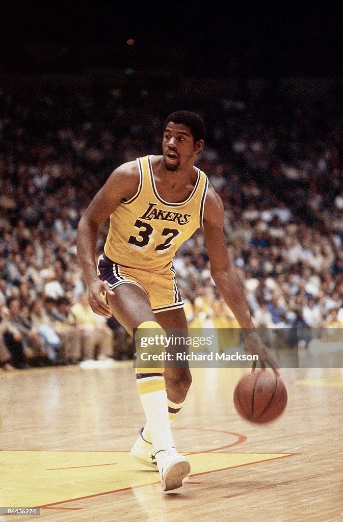 Los Angeles Lakers Magic Johnson, 1980 NBA Western Conference Finals