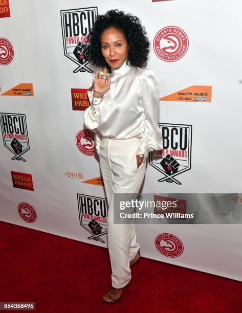 Jada Pinkett Smith attends The HBCU Power Awards at Morehouse College on October 20, 2017 in Atlanta, Georgia.