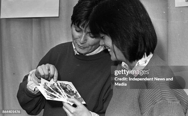 Irish Charities Christmas Card and Gift Fair in Arnotts, Henry Street, October 22, 1987. .