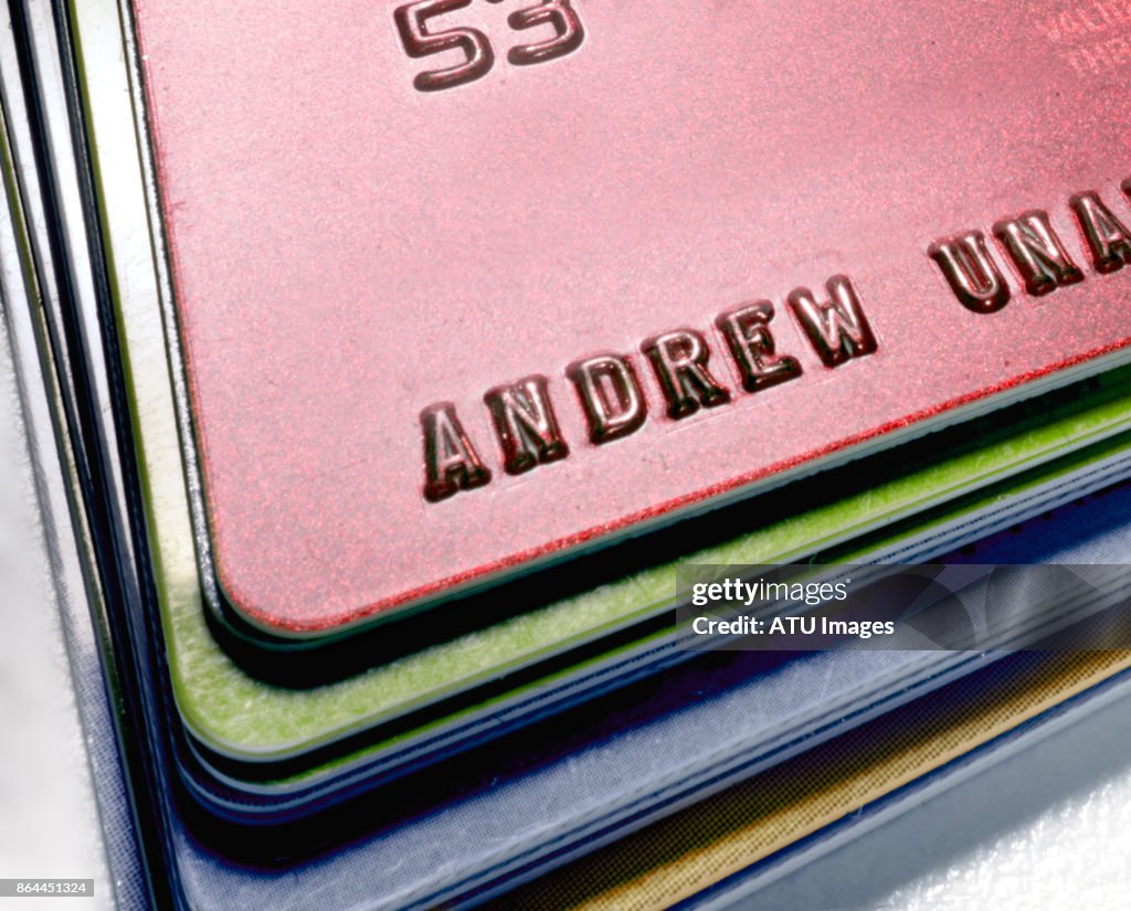 Credit Card Stack High-Res Stock Photo - Getty Images