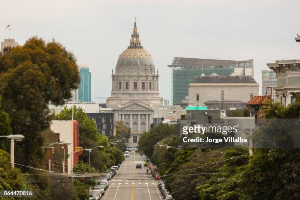 サンフランシスコ市庁舎建物 - サンフランシスコ市役所 ストックフォトと画像