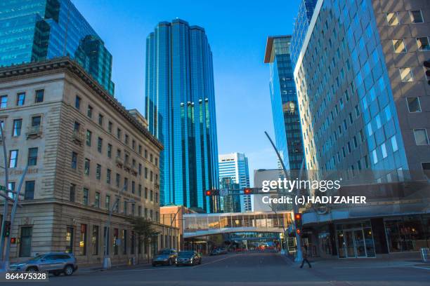 downtown edmonton | alberta | canada - edmonton stock-fotos und bilder