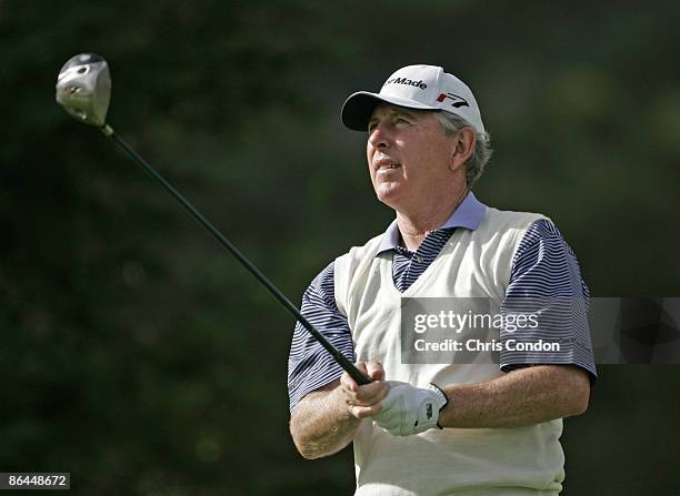 Hale Irwin on the 13th tee during the first round of the Charles Schwab Cup Championship - Thursday October 27, 2005 at Sonoma Golf Club - Sonoma,...