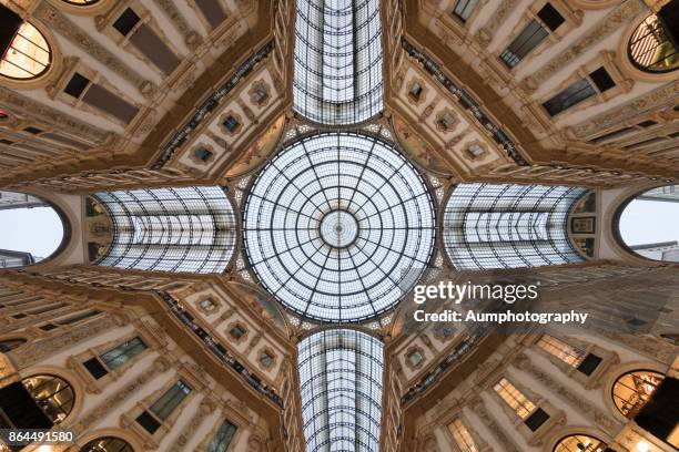 galleria vittorio emanuele ii - milan italy stock pictures, royalty-free photos & images