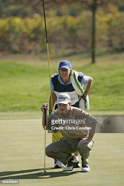 Tom Kite on the second hole during the first round of the Charles Schwab Cup Championship - Thursday October 27, 2005 at Sonoma Golf Club - Sonoma,...