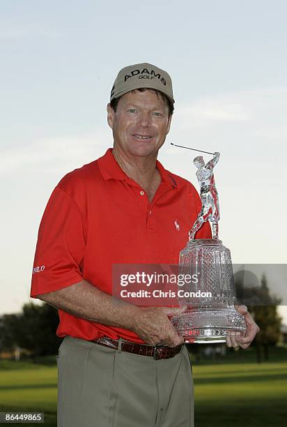 Tom Watson wins the Charles Schwab Cup Championship and the Schwab Cup - Sunday October 30, 2005 at Sonoma Golf Club - Sonoma, California.