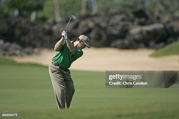 Tom Watson in action during the second round of the 2006 Mastercard Championship at Hualalai resort, Kona, Hawaii. January 21,2006