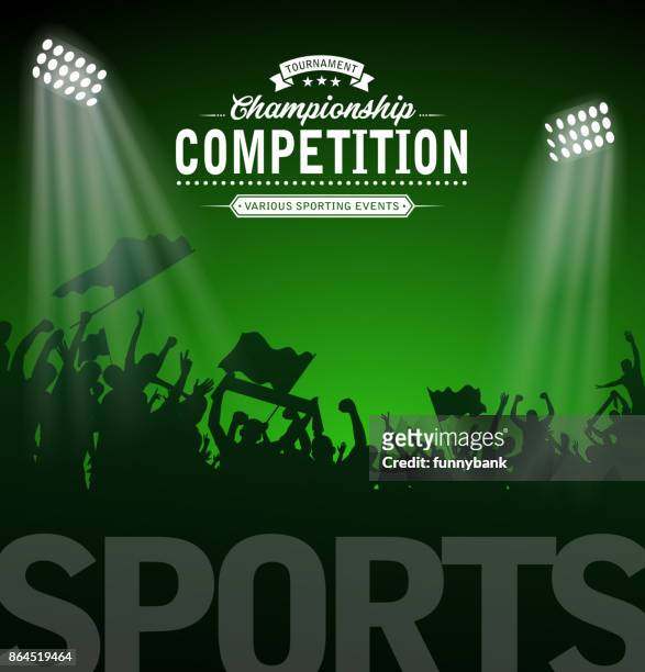 sport tournament label - the championship soccer league stock illustrations