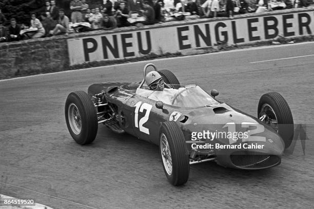 Ricardo Rodriguez, Ferrari 156, Grand Prix of Belgium, Circuit de Spa-Francorchamps, 17 June 1962.