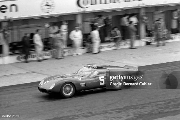 Ricardo Rodriguez, Ferrari 250 Testa Rossa 61 , Grand Prix of Germany, Nurburgring, 06 August 1961.