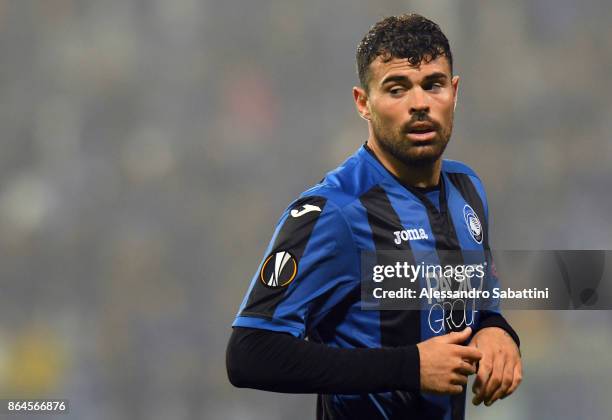 Andrea Petagna of Atalanta looks on during the UEFA Europa League group E match between Atalanta and Apollon Limassol at Mapei Stadium - Citta' del...