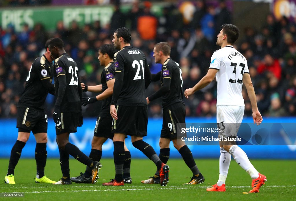 Swansea City v Leicester City - Premier League