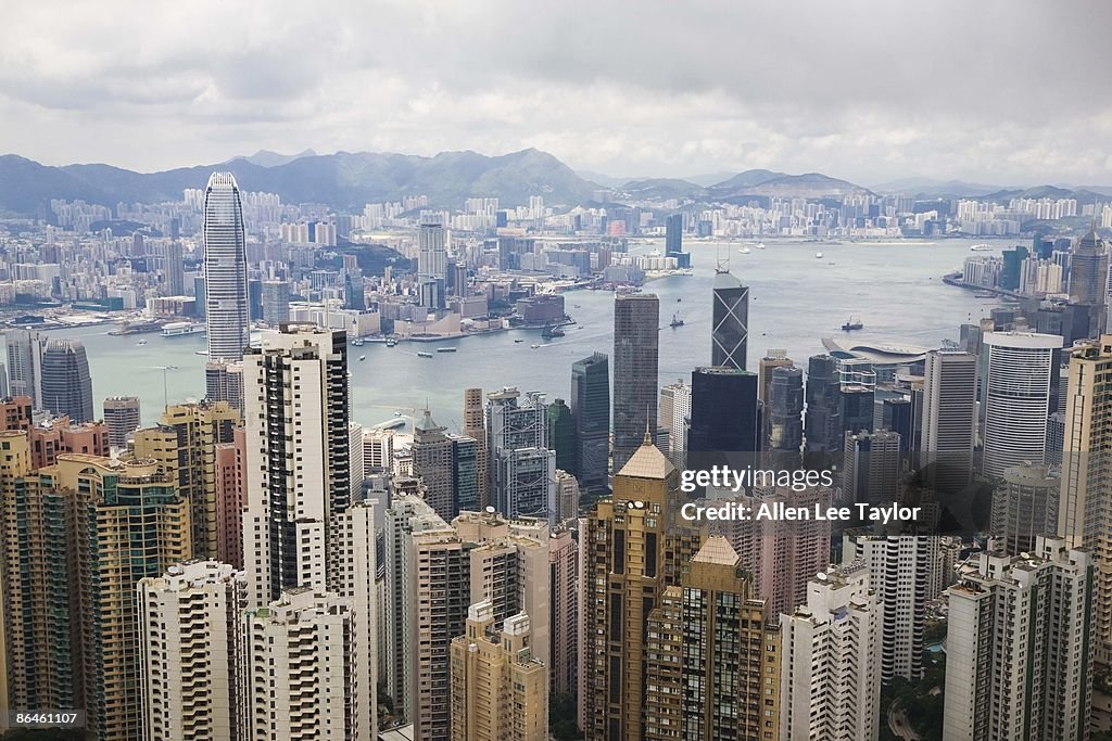 Cityscape of Hong Kong, China