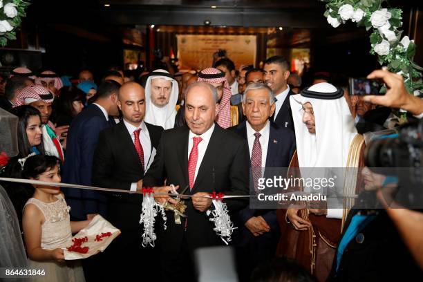 Trade Minister of Iraq Salman al-Jumaili , Minister of Energy, Industry and Mineral Resources of Saudi Arabia, Khalid Al-Falih and Minister of Oil of...