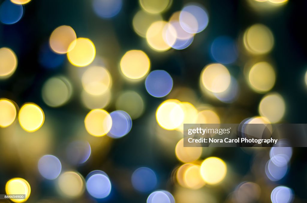 Christmas Light Bokeh