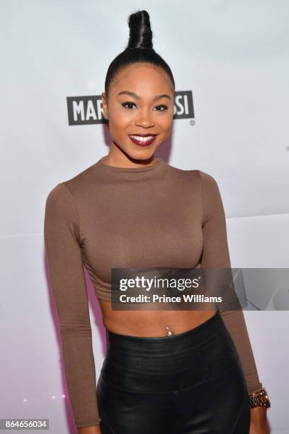 Ashley Love Mills attends Gabrielle Union's Book Tour after Party at Boogalou Lounge on October 20, 2017 in Atlanta, Georgia.