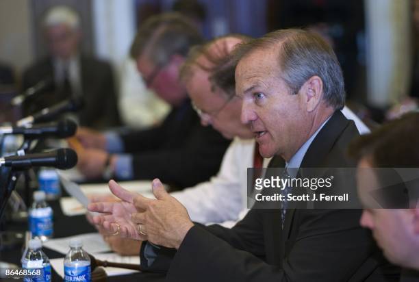 May 06: Chairman Chet Edwards, D-Texas, during the House Appropriations Subcommittee on Military Construction, Veterans Affairs, and Related Agencies...