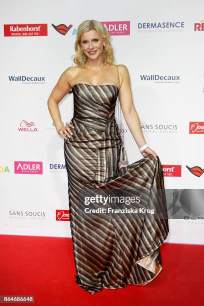 Eva Habermann attends the 'Goldene Bild der Frau' award at Hamburg Cruise Center on October 21, 2017 in Hamburg, Germany.