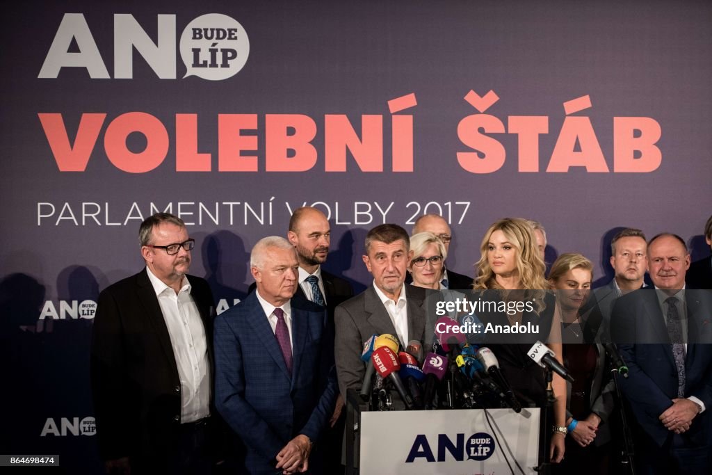 Voting for a new parliament in the Czech Republic