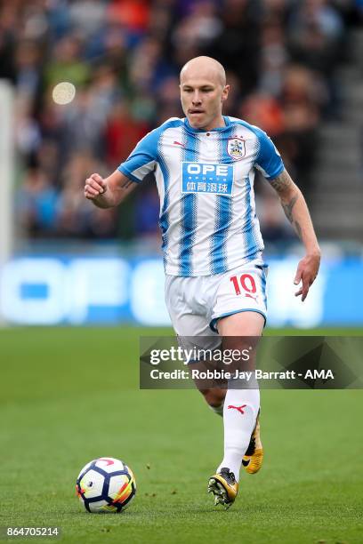 Aaron Mooy of Huddersfield Town during the Premier League match between Huddersfield Town and Manchester United at John Smith's Stadium on October...