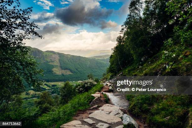 hiking path - peter lourenco fotografías e imágenes de stock