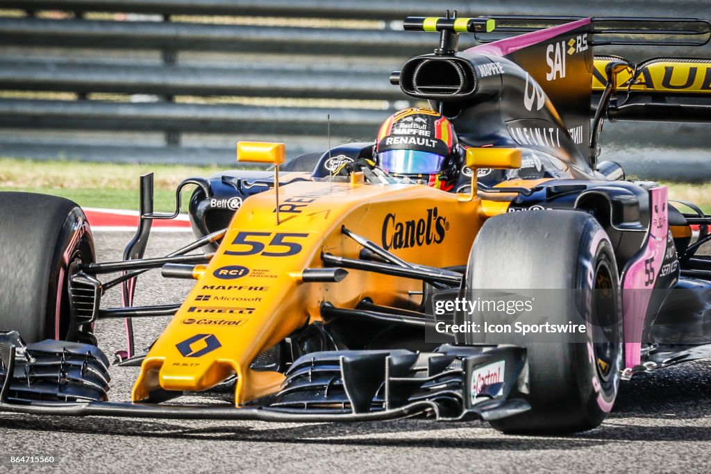AUTO: OCT 21 F1 - United States Grand Prix