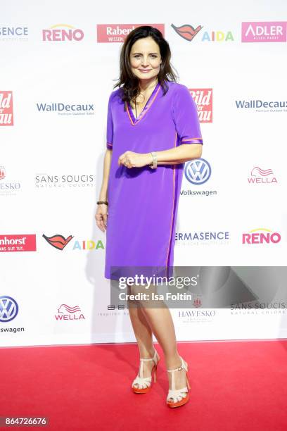 German actress Elisabeth Lanz attends the 'Goldene Bild der Frau' award at Hamburg Cruise Center on October 21, 2017 in Hamburg, Germany.