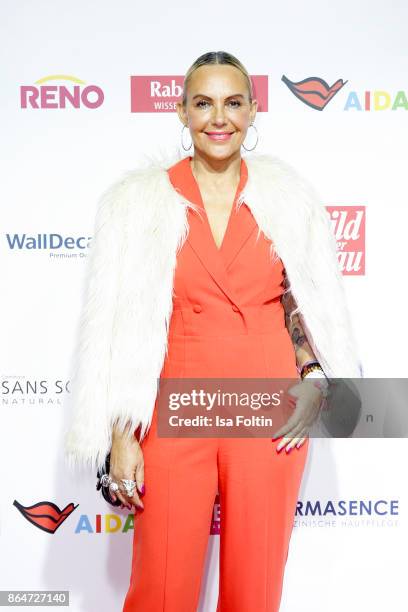 Natascha Ochsenknecht attends the 'Goldene Bild der Frau' award at Hamburg Cruise Center on October 21, 2017 in Hamburg, Germany.