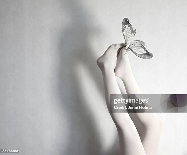 spread your wings - woman leg spread stock pictures, royalty-free photos & images