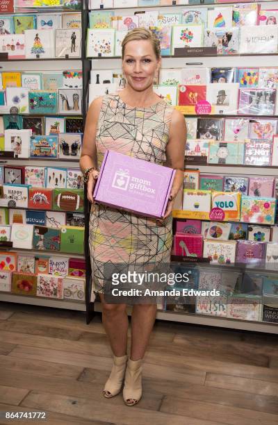 Actress Jennie Garth launches her MomGiftBox at Papyrus on October 21, 2017 in Los Angeles, California.
