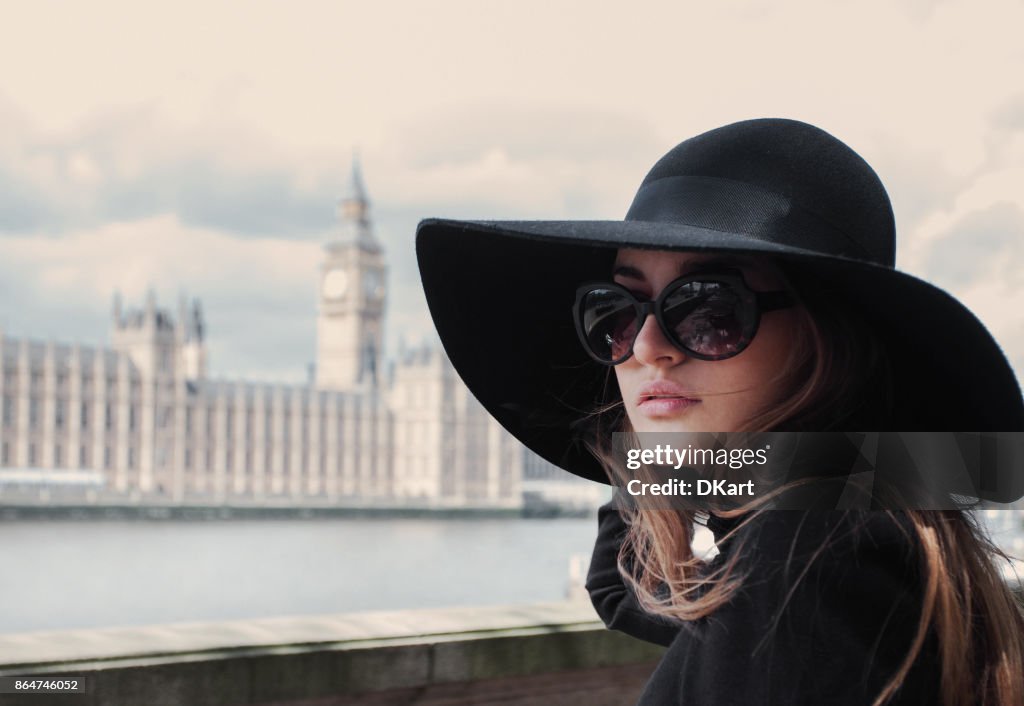 Woman in London