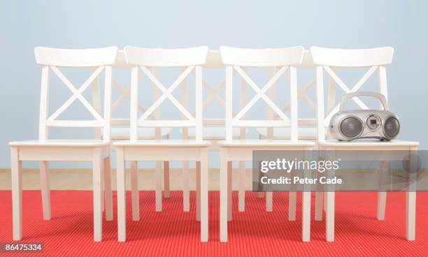 musical chairs - cahir stock pictures, royalty-free photos & images