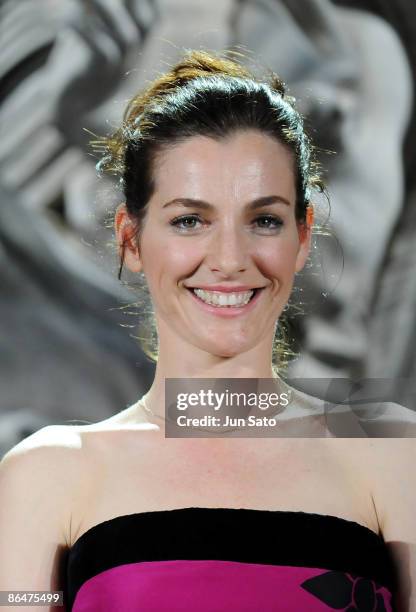 Actress Ayelet Zurer attends the "Angels & Demons" Japan Premiere at Marunouchi Building on May 7, 2009 in Tokyo, Japan. The film will open on May 15...