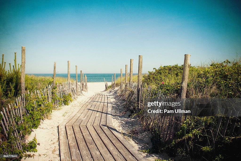 Beach path